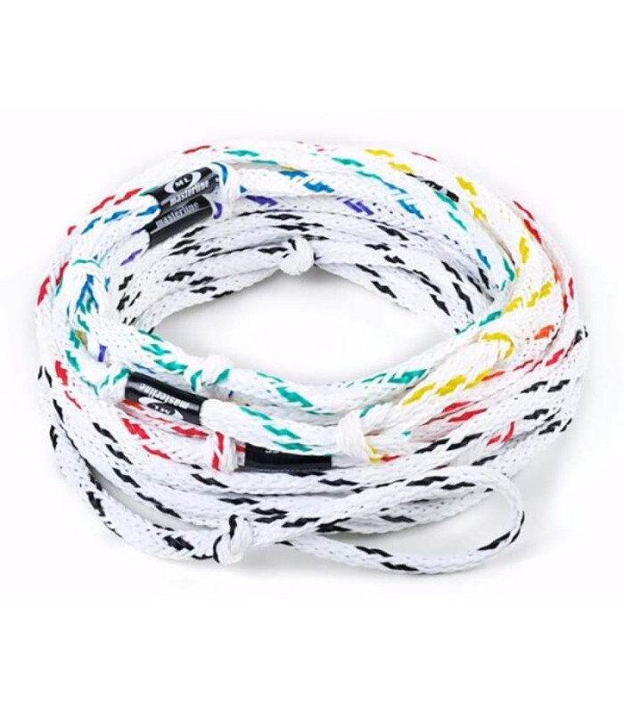 Masterline 10.75m (39.5' off) Dlx Mainline Water Ski Rope (8 section with marking sleeves)