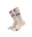 Bee Unusual ” Duck my Sick premium” Off White Socks