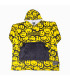 Bee Unusual "Bee Fxxxing Unusual" Hooded Poncho Blanket Adult
