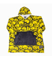 Bee Unusual "Bee Fxxxing Unusual" Hooded Poncho Blanket Junior