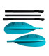 Spinera Performance Kayak Paddle teal