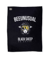 Bee Unusual “Black Sheep” Super Fleece / Sherpa Throw Blanket 127 x 152 cm
