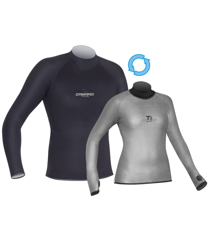 Camaro Titanium Shirt Longsleeves Reversible Unisex