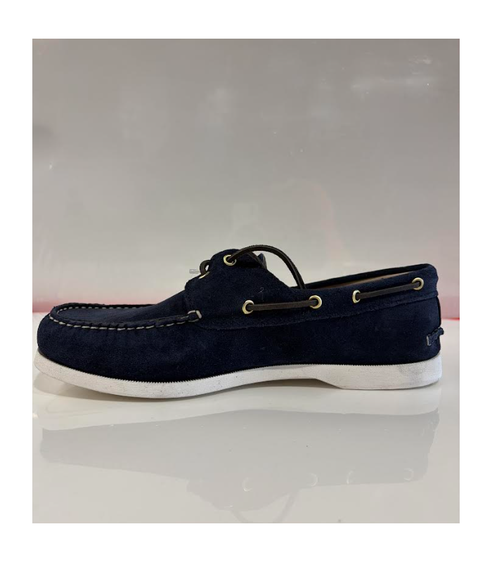Chicago Boat Shoes 820 Unisex - Navy Suede
