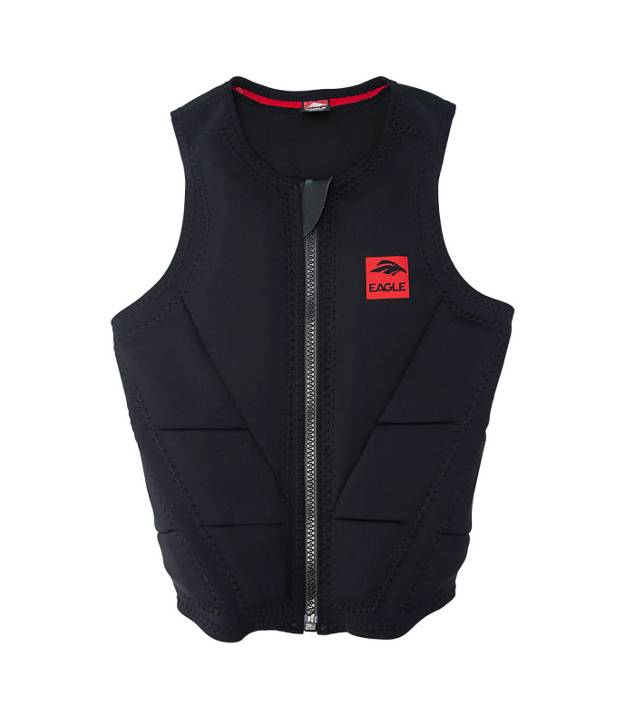 Masterline Men's Eagle Pro Vest (Full Wrap Foam) - Black
