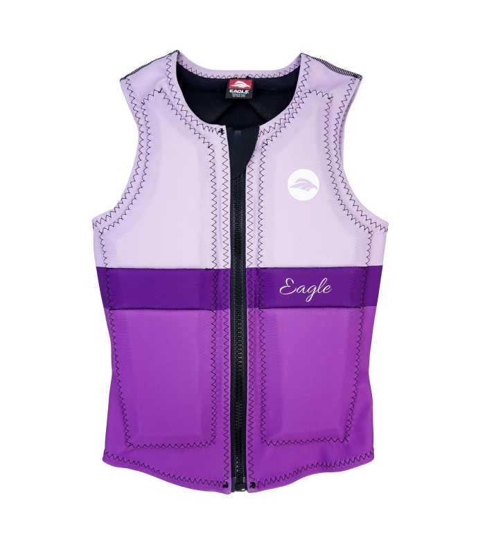 Masterline Eagle Women's Tri-Color Comp Vest - Purple
