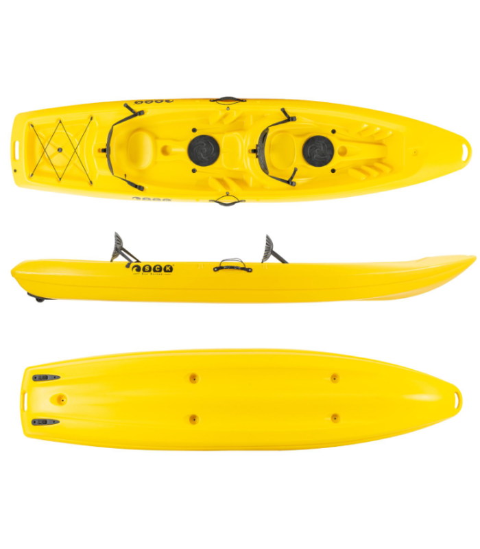 SCK Barka διθέσιο καγιάκ με ενσωματωμένες πλάτες