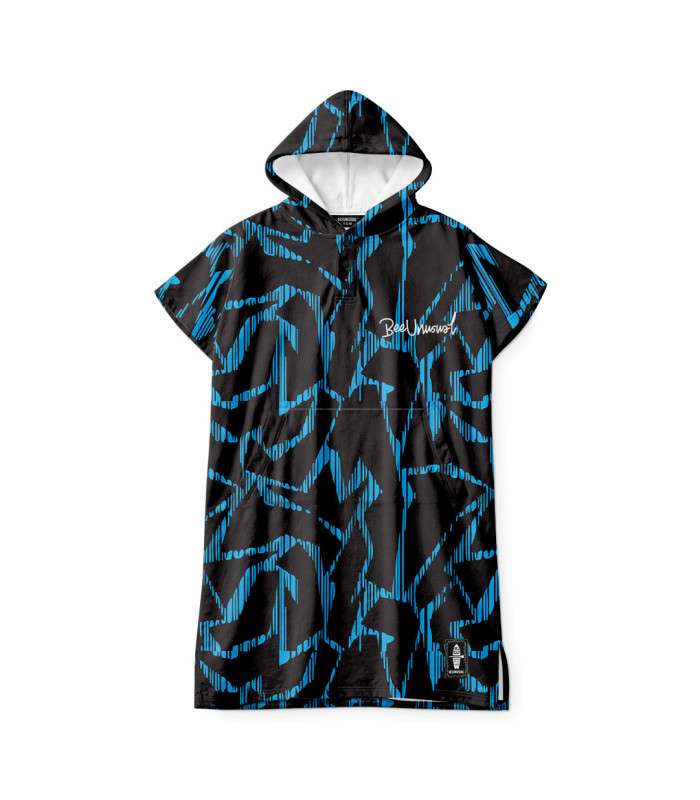 Bee Unusual “Canggu” Changing Poncho Blue