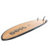 SCK Σανίδα SUP Bamboo-Carbon Silica 11’6”