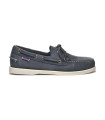 Sebago Docksides Portland Crazy H - Navy BLue