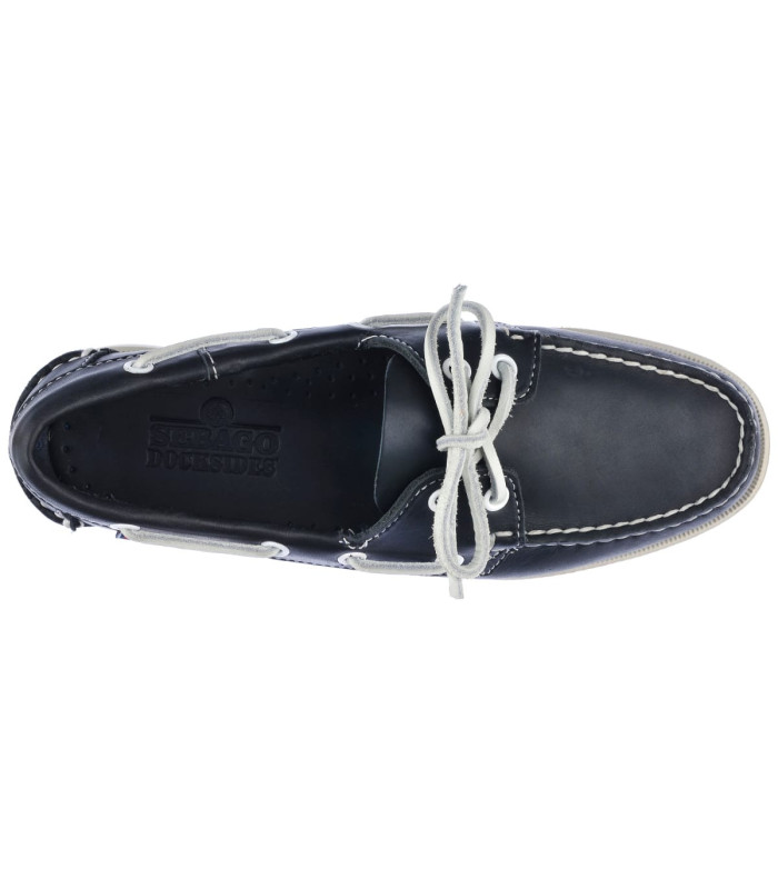 Sebago Docksides Portland W Dark Blue