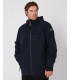 Follow Spray Zip Through - Black