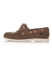 Sebago Docksides Portland Nubuck Woman - Brown / Yellow