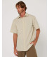 Follow Travel Shirt S/S - Cream