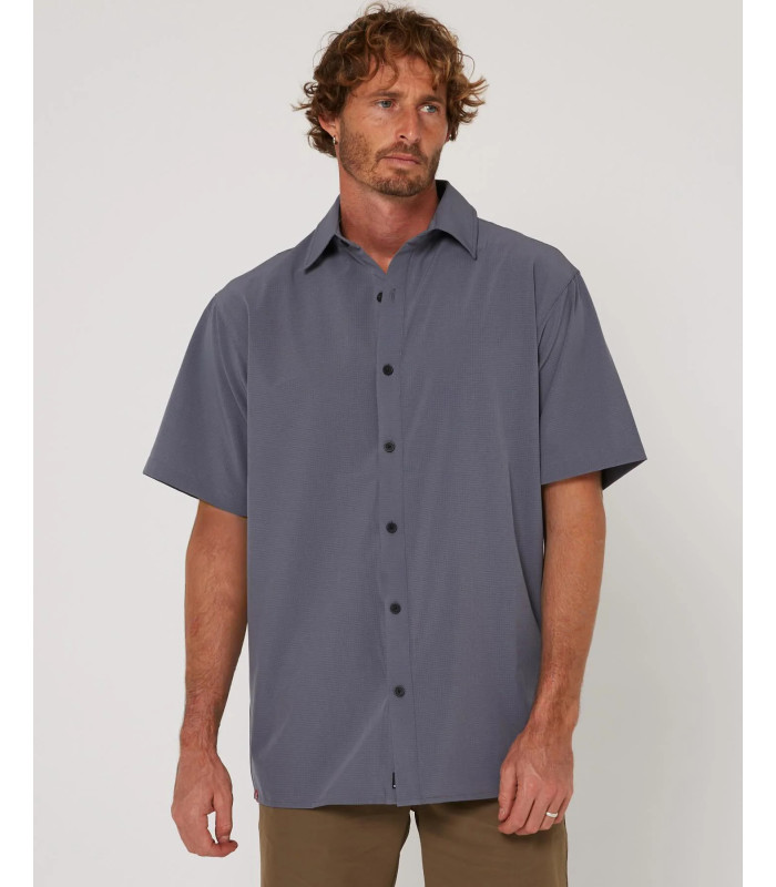 Follow Tech Shirt S/S - Slate