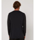 Follow Hybrid Tee L/S - Charcoal/Black