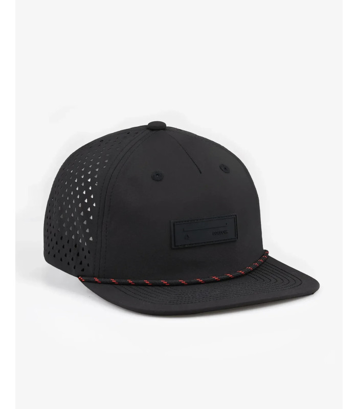 Follow Captain Flat Cap - Black