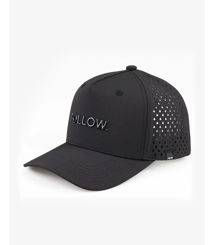 Follow Curved All Day Cap - Black