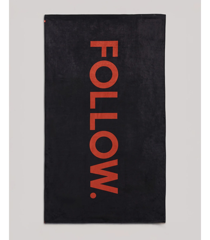 Follow Normal Towel - Black