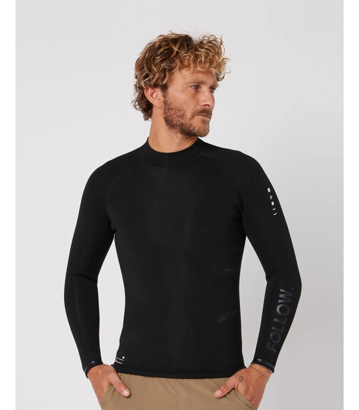 Follow P1 1mm Wetty Top in Black