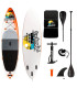 Base Sports Aqualust 10.6 SUP Board Package - Orange