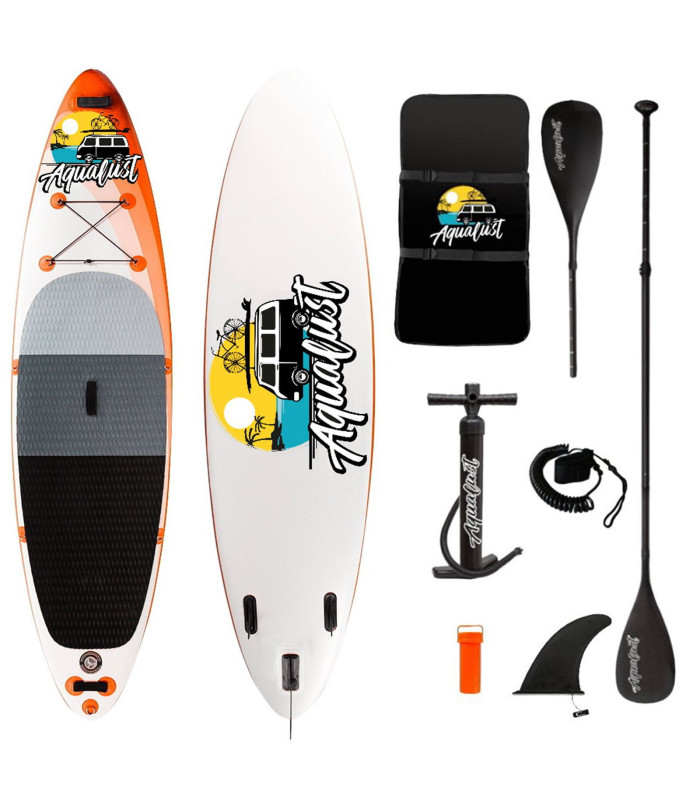 Base Sports Aqualust 10.6 SUP Board Package - Orange