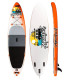 Base Sports Aqualust 10.6 SUP Board Package - Orange
