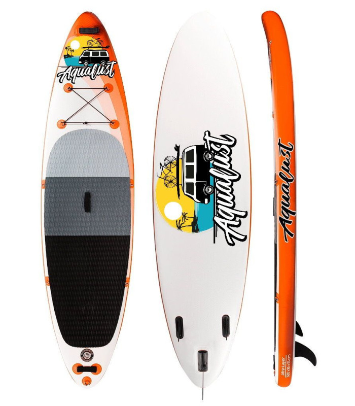 Base Sports Aqualust 10.6 SUP Board Package - Orange