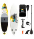 Base Sports Aqualust 10.6 SUP Board Package - Yellow