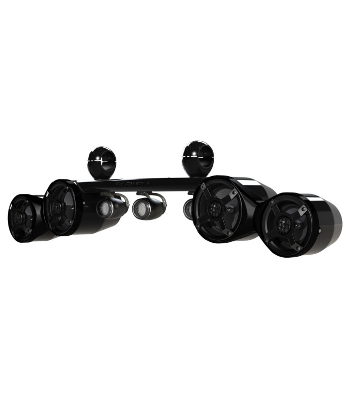 Roswell Marine Audio Elite Quad Spin Combo Tower Speaker - Black