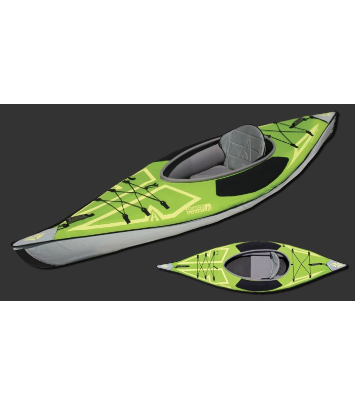 Advanced Elements ADVANCEDFRAME® ULTRALITE KAYAK Lime/Grey