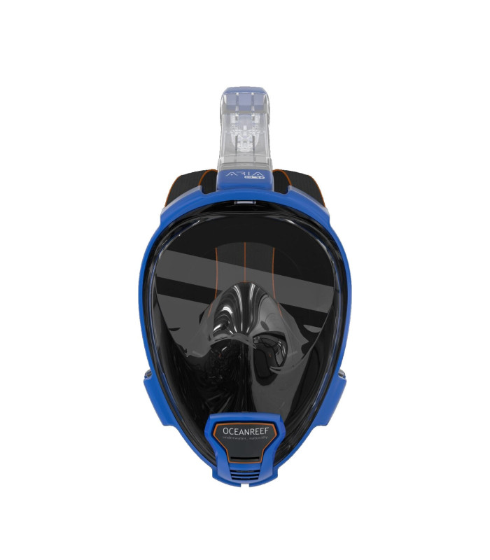 ARIA QR FULL FACE SNORKELING MASK-BLUE/BLACK