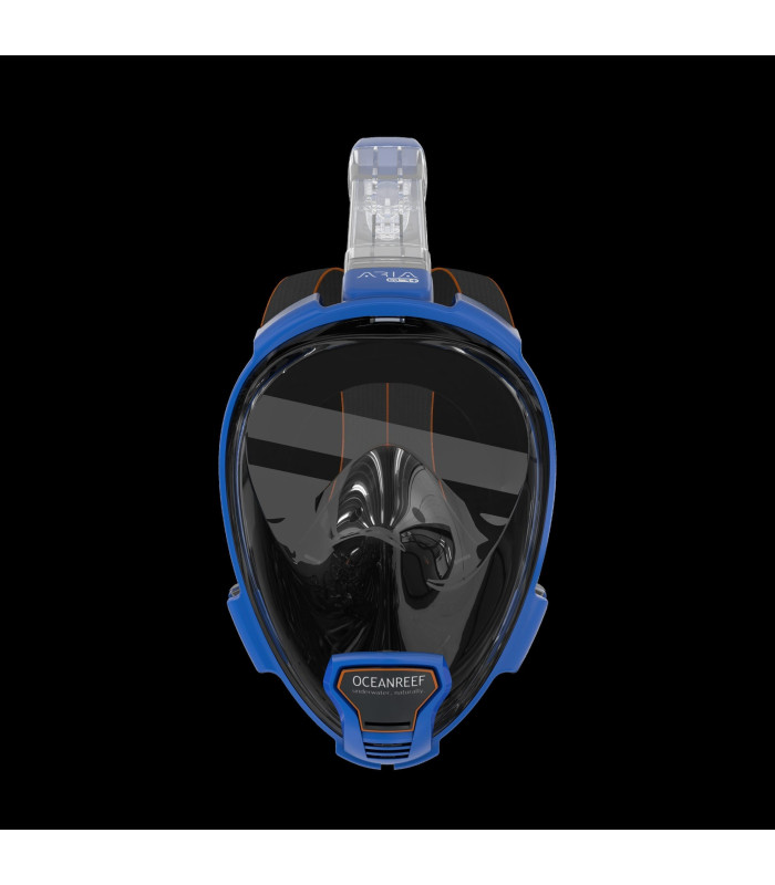 ARIA QR FULL FACE SNORKELING MASK-BLUE/BLACK