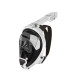 ARIA QR FULL FACE SNORKELING MASK-WHITE/BLACK