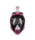 ARIA QR FULL FACE SNORKELING MASK-PINK/BLACK