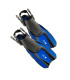 Ocean Reef Duo Travel Ready Fins Blue