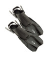 Ocean Reef Duo Travel Ready Fins Grey