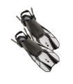 Ocean Reef Duo Travel Ready Fins White