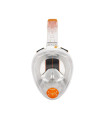 ARIA FULL FACE SNORKELING MASK JUNIOR White W/STICKERS