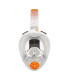 ARIA FULL FACE SNORKELING MASK JUNIOR White W/STICKERS