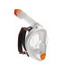 ARIA FULL FACE SNORKELING MASK JUNIOR White W/STICKERS