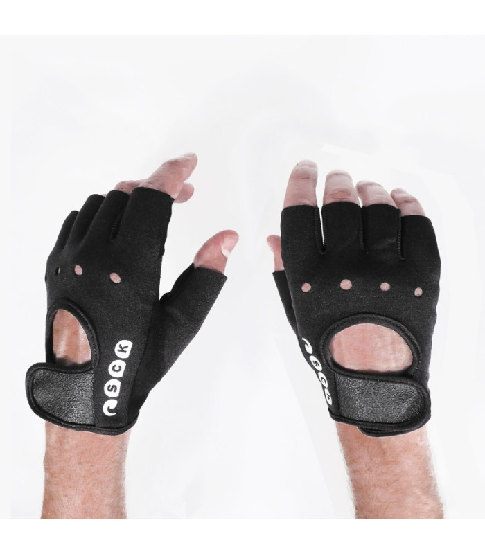 SCK 2mm Neoprene Fingerless Glove Black