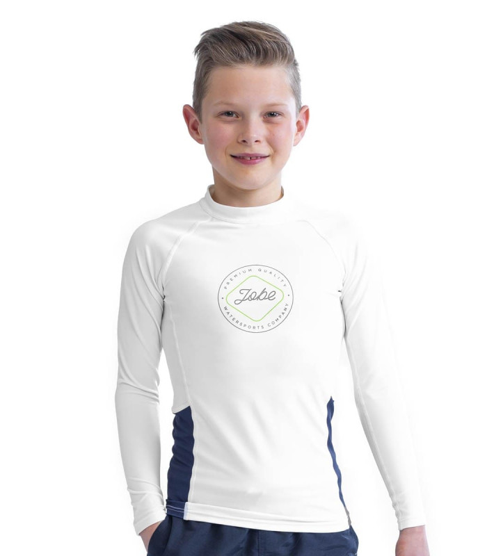 Rash Guard Longsleeve Youth White