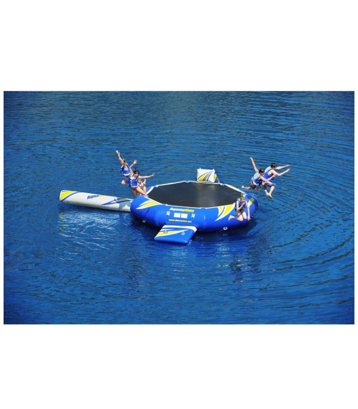Aquaglide Aquapark 16' Rebound Set w. Slide, I-log