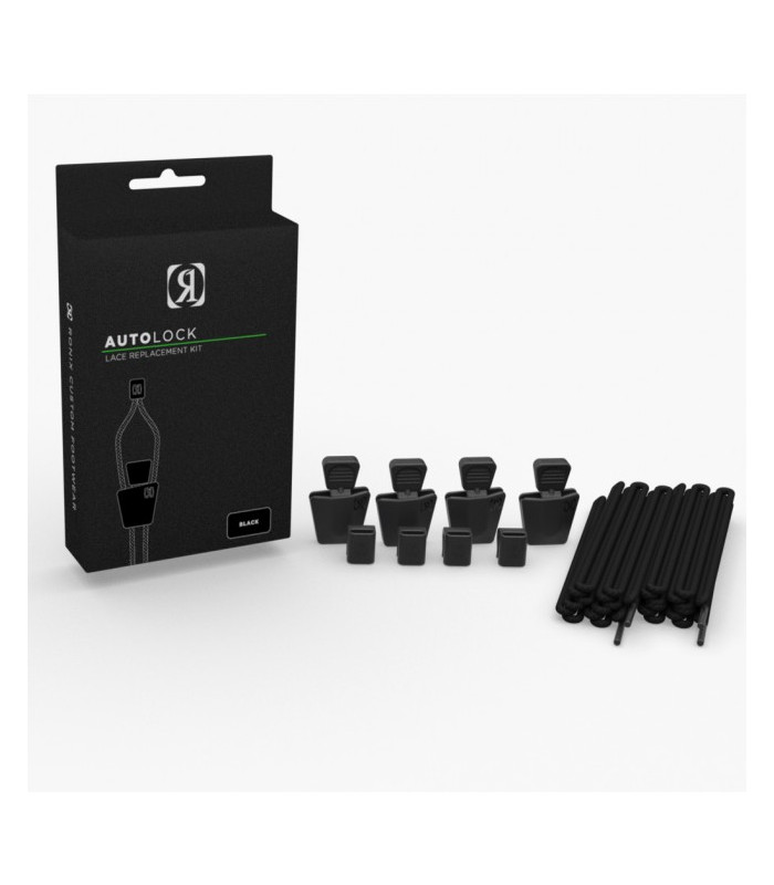 Ronix AutoLock Kit - Black (set of 4 Laces and AutoLocks)