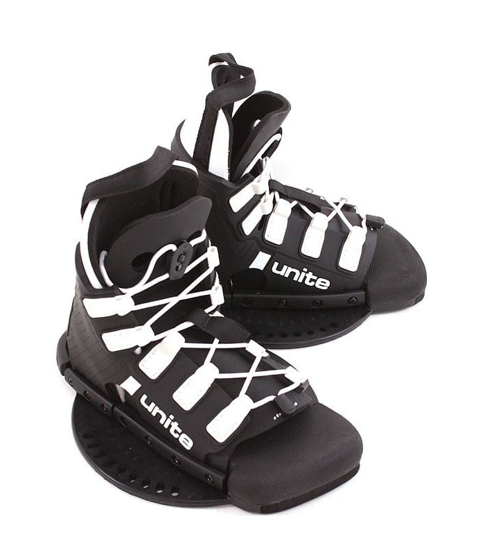 Base Unite Wake Universal Wake Boots Pair 8' inch Plate