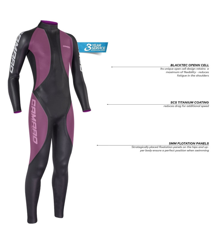 Camaro Blackpulsor Pro Overall Women