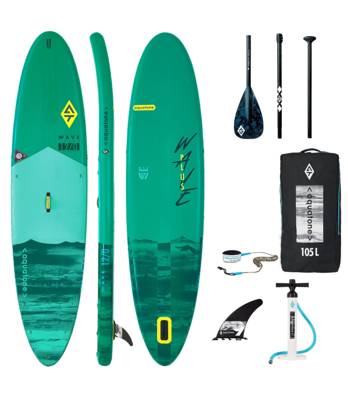 Aquatone Wave Plus 12'0" All Round SUP (ΠΟΛΛΕΣ ΑΤΟΚΕΣ ΔΟΣΕΙΣ ΚΑΙ ΔΩΡΟ)