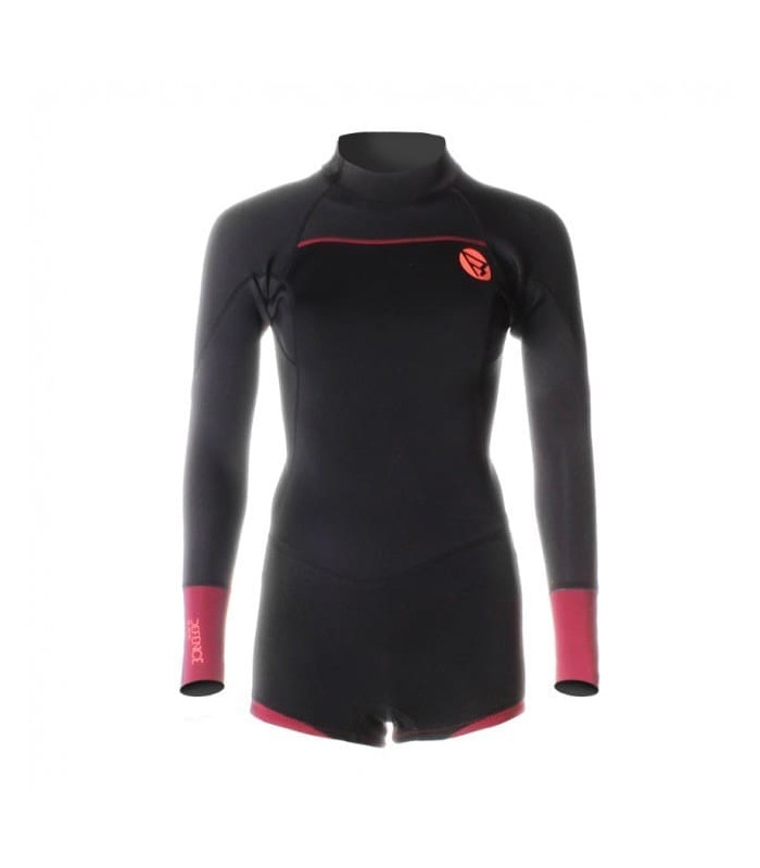 Brunotti Defence Longarm Shorty 3/2 D/L Women Wetsuit Red