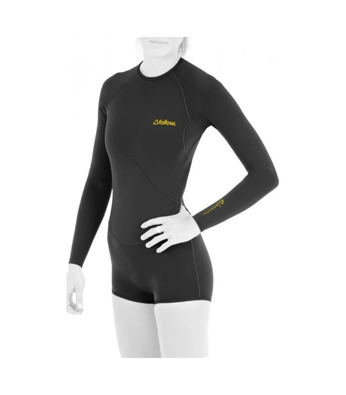 Follow Lycra Longsleeve Springy - Black